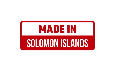 Solomon Adaları kauçuk damga sı yapılmıştır