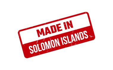 Solomon Adaları kauçuk damga sı yapılmıştır