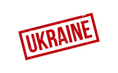 Ukrayna Kauçuk Mühür Vektörü