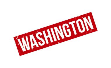 Washington Lastik Damga Mühür Vektörü
