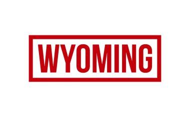 Wyoming Lastik Mühür Vektörü