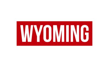 Wyoming Lastik Mühür Vektörü