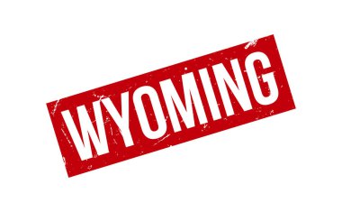 Wyoming Lastik Mühür Vektörü