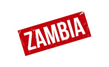 Zambiya Kauçuk Mühür Vektörü