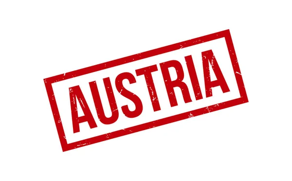 Rakousko Pryžové Razítko Těsnící Vektor — Stockový vektor