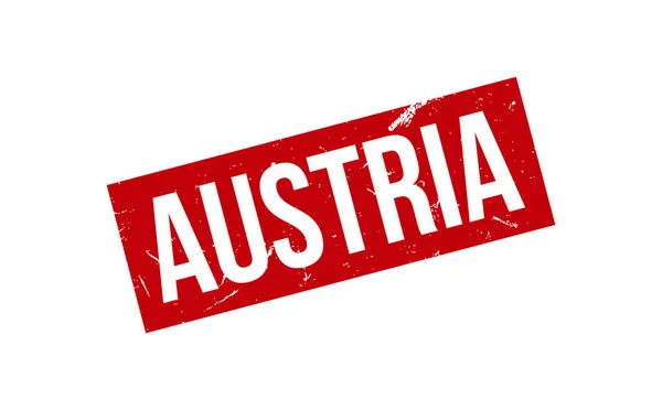 Rakousko Pryžové Razítko Těsnící Vektor — Stockový vektor