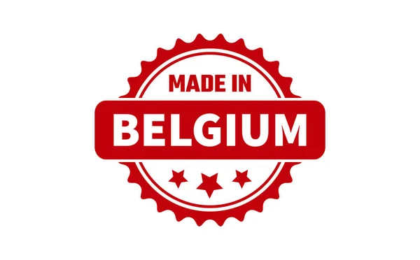 Зроблено Бельгії Штамп — стоковий вектор