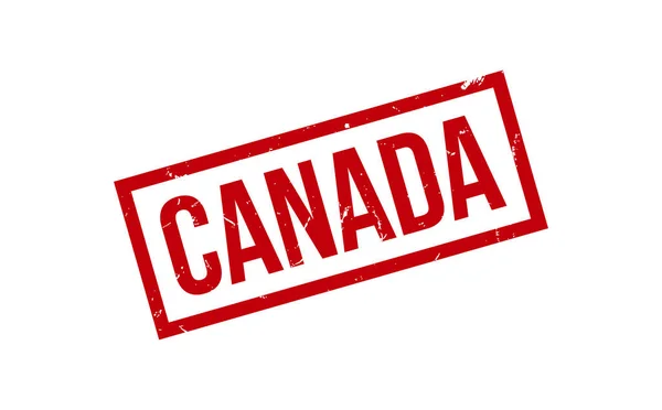 Timbre Caoutchouc Canada Vecteur Joint — Image vectorielle