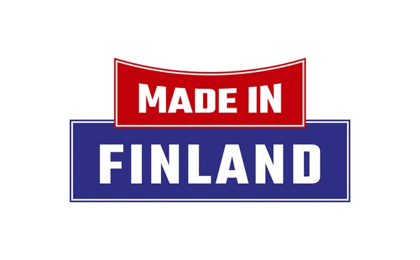 Made Finland Seal Vector — Stock Vector