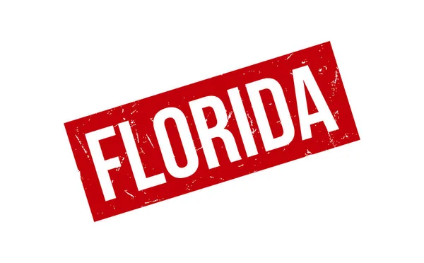 Florida Gummistämpel Tätningsvektor — Stock vektor