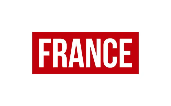 Francja Gumowy Wektor Pieczęci Pieczęci — Wektor stockowy