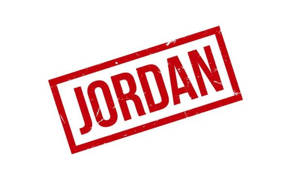 Jordan Rubber Stamp Seal Vector — 스톡 벡터
