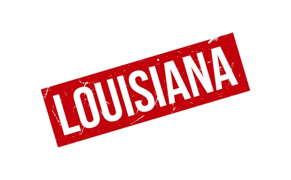 Louisiana Gummistämpel Tätningsvektor — Stock vektor