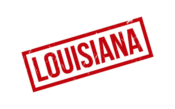 Louisiana Gummistämpel Tätningsvektor — Stock vektor