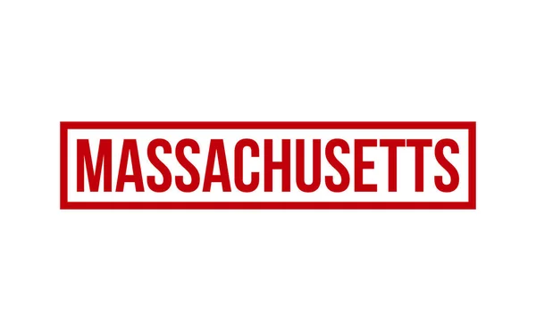 Massachusetts Lastik Damga Mühürleyici — Stok Vektör