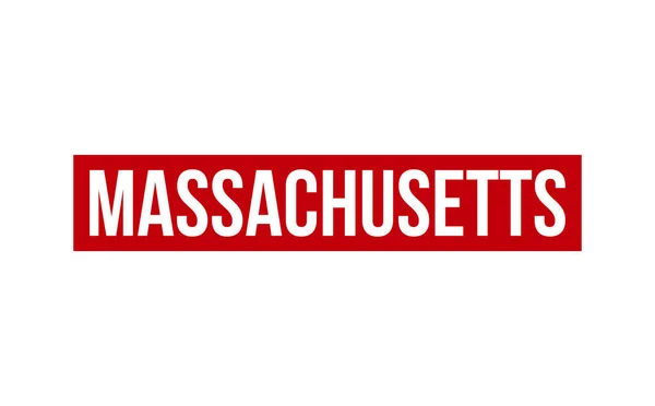 Massachusetts Lastik Damga Mühürleyici — Stok Vektör