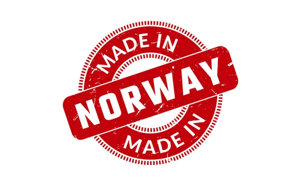 Зроблено Норвегії Штамп — стоковий вектор