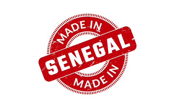 Сделано Сенегале — стоковый вектор