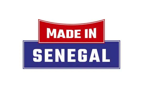 Сделано Сенегальском Стиле — стоковый вектор