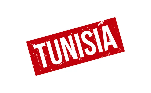 Tunesië Rubber Stempel Seal Vector — Stockvector