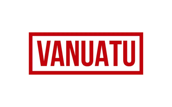 Вануату Гумовий Штамп Ущільнення Вектор — стоковий вектор