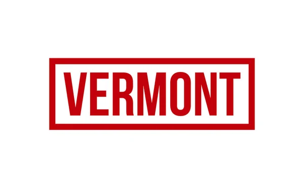 Vector Sello Goma Vermont — Vector de stock