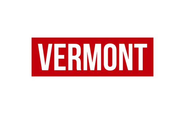 Vector Sello Goma Vermont — Vector de stock