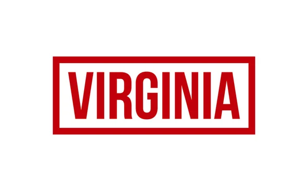 Virginia Rubber Stamp Seal Vector — 스톡 벡터