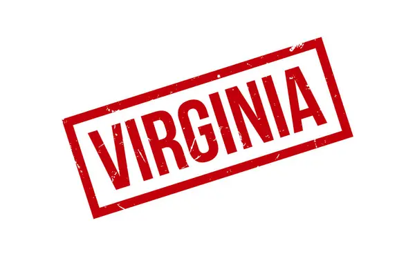 Vector Sello Goma Virginia — Vector de stock