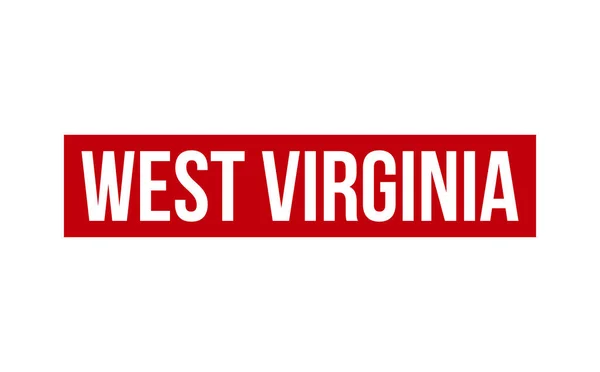 Západní Virginia Rubber Razítko Pečeť Vektor — Stockový vektor
