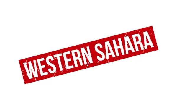 Sello Sello Goma Del Sahara Occidental Vector — Archivo Imágenes Vectoriales