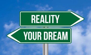 Gerçeklik mi yoksa gökyüzündeki rüya yol tabelası mı?