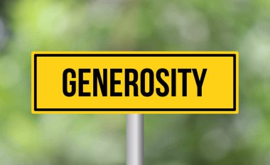 Bulanık zeminde cömertlik tabelası