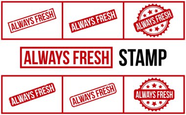 Daima Taze Lastik Damga Ayarlama Vektörü