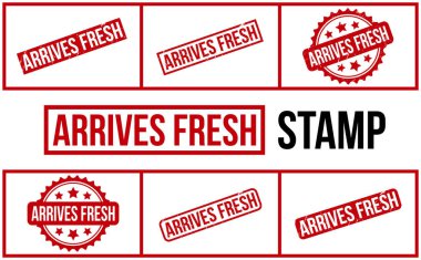 Taze Lastik Damga Ayarlama Vektörüne Ulaşır