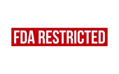 FDA Kısıtlı Lastik Damga Mühürleme Vektörü