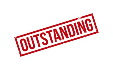 Olağanüstü Kırmızı Kauçuk Mühür Vektörü