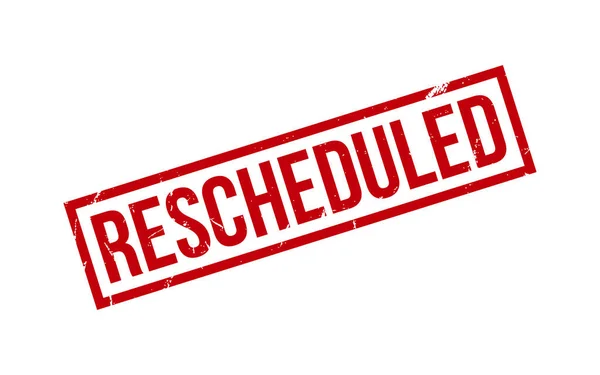 Kırmızı Yeniden Zamanlandırılmış Plastik Mühür Vektörü