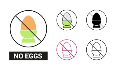 Yumurta Yok Simge Tanımlama Vektörü