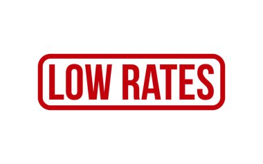 Kırmızı Düşük Oranlı Lastik Damga Mühürleme Vektörü