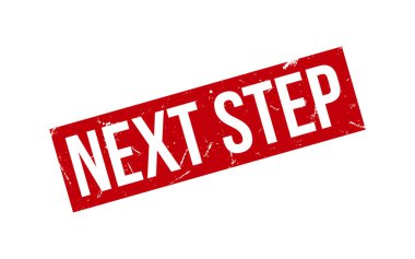 Sonraki Adım Lastik Mühür Vektörü
