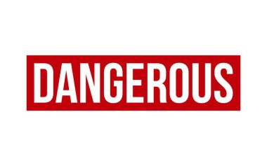 Tehlikeli Damga. Tehlikeli Kauçuk Mühür Mührü