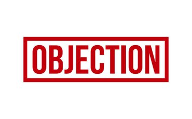 İtiraz ediyorum. İtiraz ediyorum. Kauçuk grunge mühür.