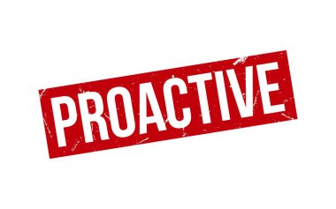 Proaktif Pul. Proaktif Rubber grunge Mühür Mührü