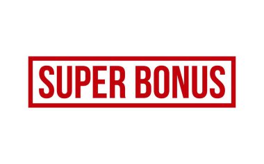 Süper Bonus Damgası. Süper Bonus Kauçuk Mühür Mührü