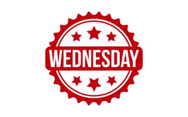 Çarşamba damgası. Kırmızı Çarşamba Lastik Damga