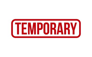 Geçici damga. Geçici Rubber Grunge Mühür Mührü