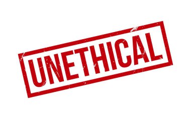 Etik olmayan pul. Etik Olmayan Kauçuk Mühür Mührü