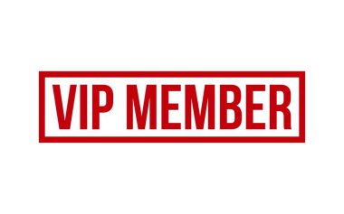VIP Stamp. VIP Üyesi Rubber Grunge Mühür Mührü