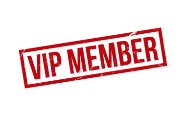 VIP Stamp. VIP Üyesi Rubber Grunge Mühür Mührü